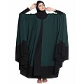 Two pieces designer Irani kaftan- Green-Black Two pieces designer Irani kaftan- Green-Black